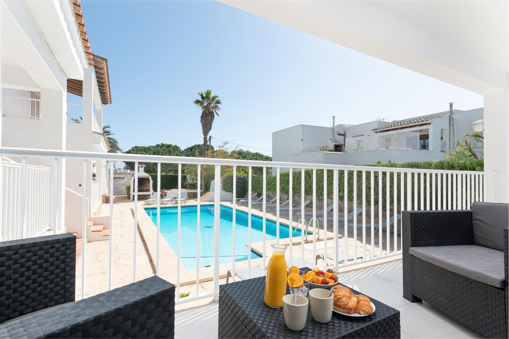 Ona One Sun With Pool, Ac, Bbq, Wifi In Lejlighed Cala D´Or